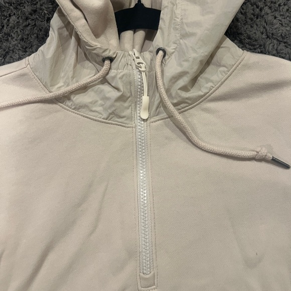 Old Navy Beige Zip-Up Hoodie - Picture 3 of 5
